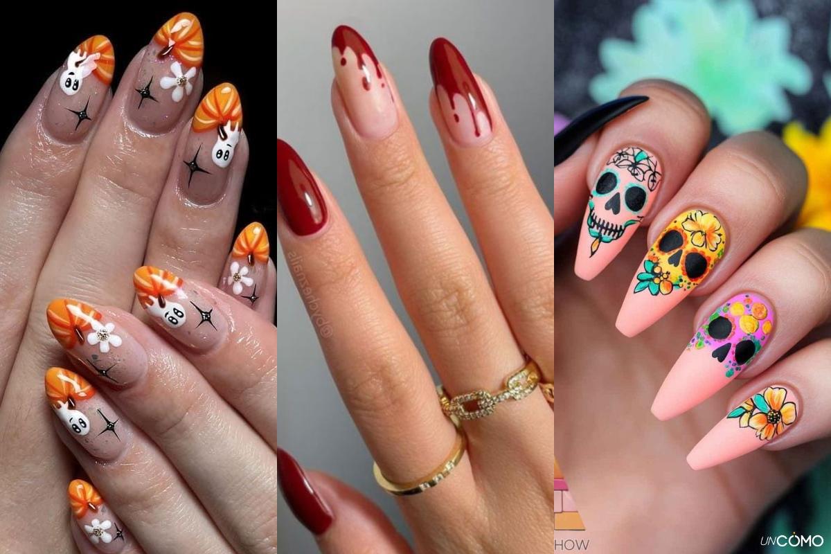 Decoración de uñas para Halloween