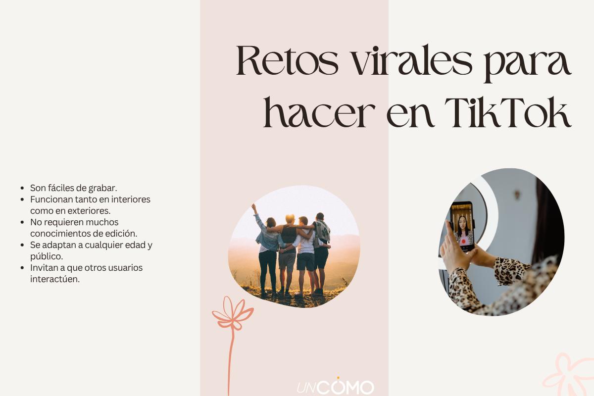 Retos virales para hacer con amigos en TikTok y triunfar