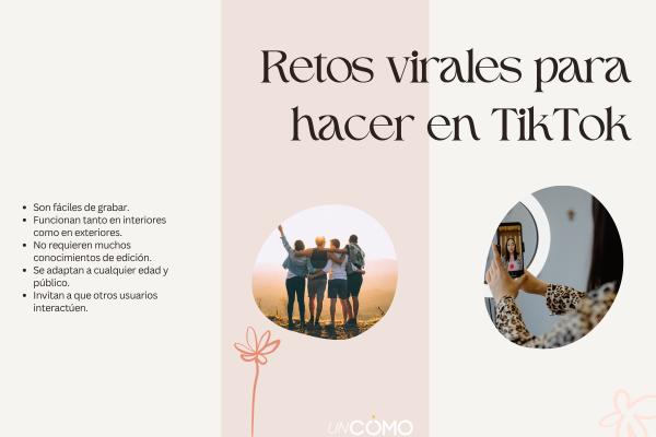 Retos virales para hacer con amigos en TikTok y triunfar