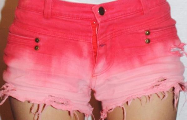 Cómo hacer unos shorts degrade