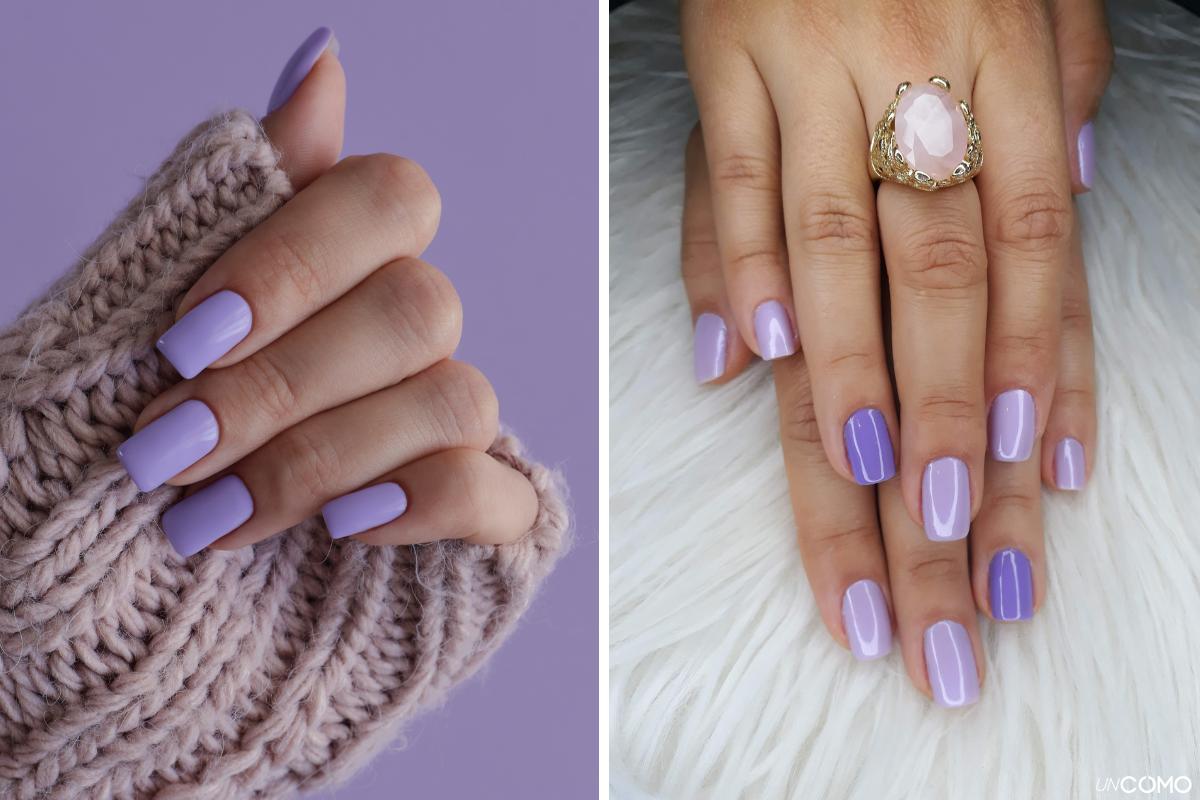 Diseños de uñas lavanda: el color tendencia de esta primavera