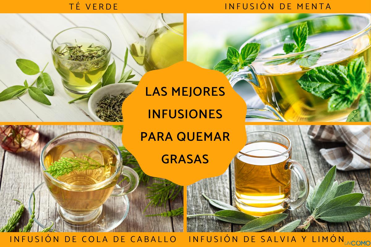 Las mejores infusiones para quemar grasas