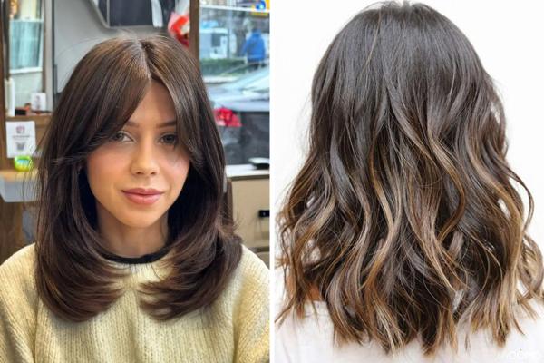 Cortes de pelo a capas para media melena: modernos e ideales para renovar tu look - Corte media melena a capas largas