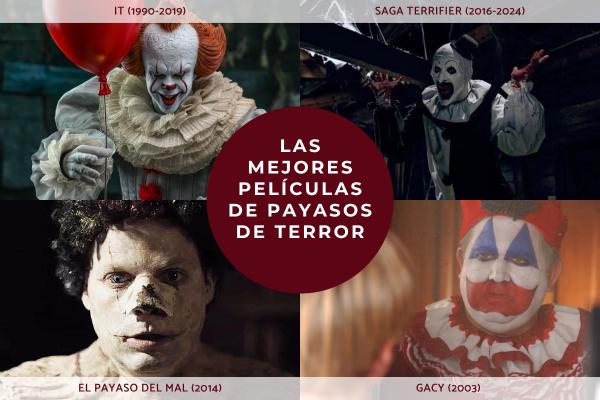 Las mejores películas de payasos de terror que no puedes perderte