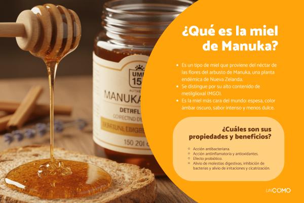 Miel de Manuka: propiedades, beneficios y contraindicaciones