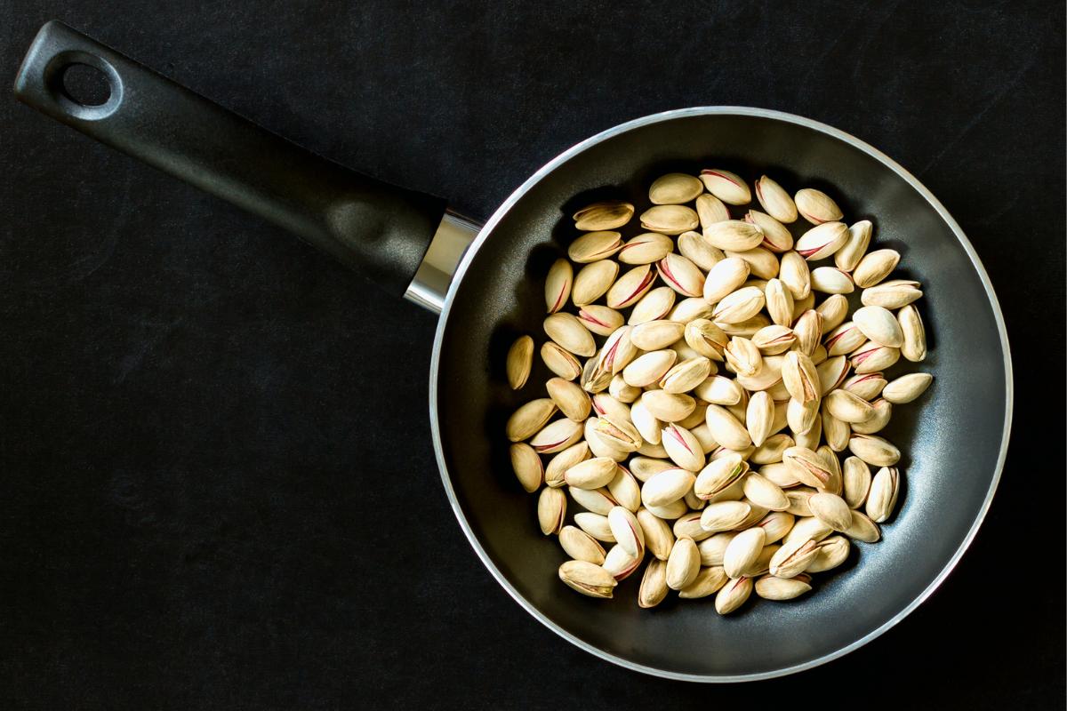 Cómo tostar pistachos