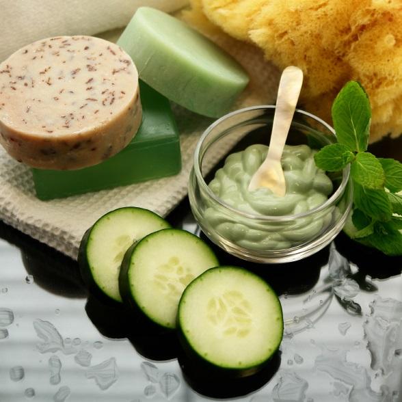 Remedios caseros para hidratar las axilas - Crema de pepino y yogur para hidratar las axilas