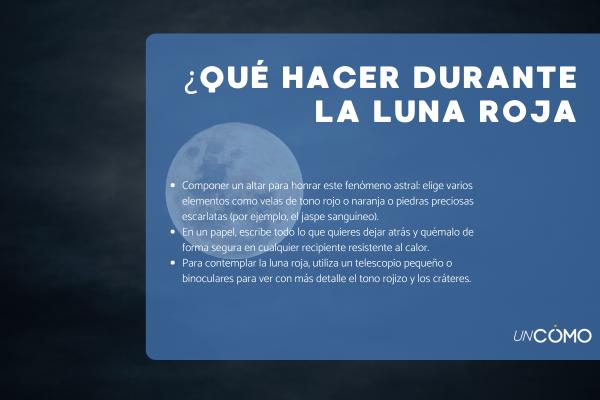 Qué significa la luna roja espiritualmente