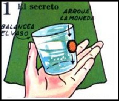 Cómo hacer el truco de la moneda que se disuelve - Paso 5