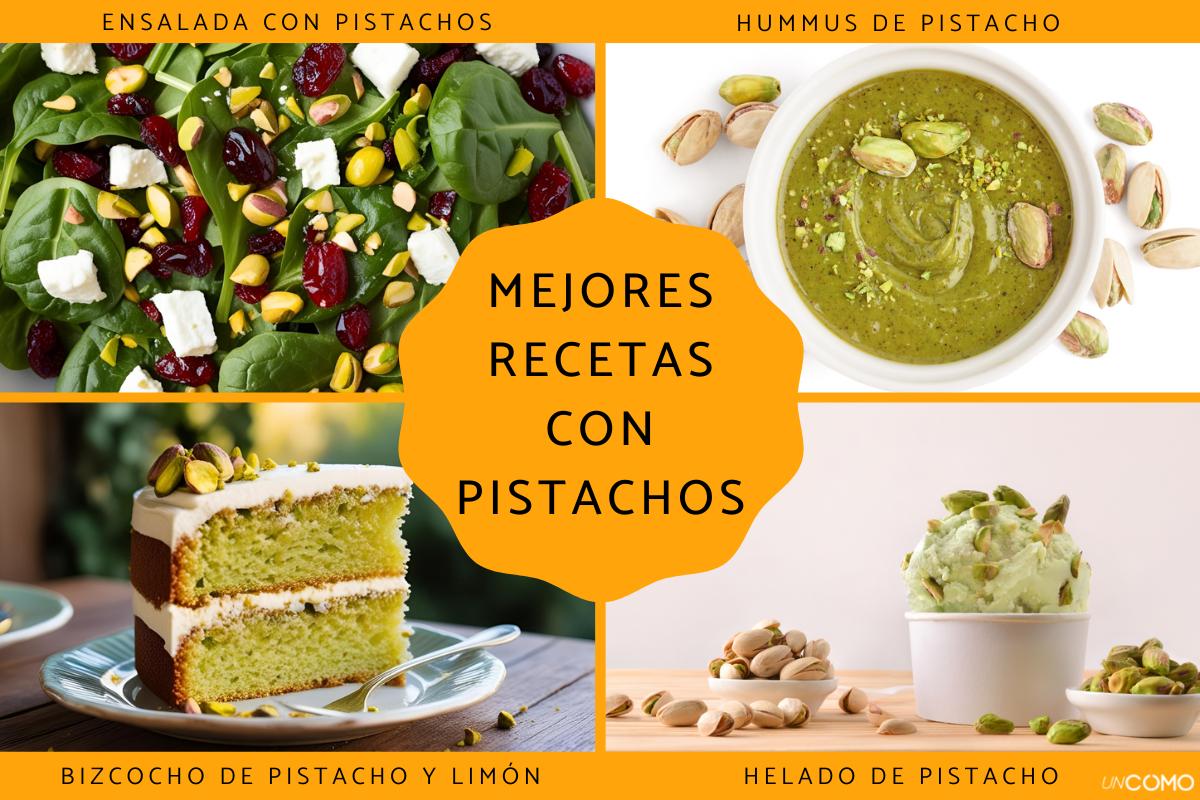 Descubre las mejores recetas con pistachos