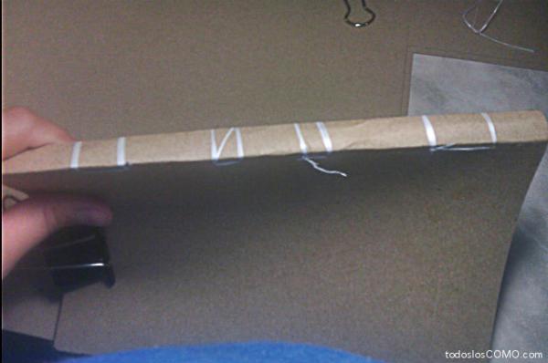 Cómo hacer un Moleskine - Paso 8
