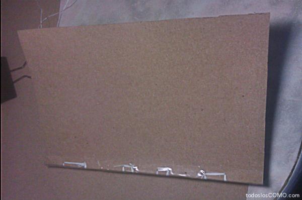 Cómo hacer un Moleskine - Paso 9