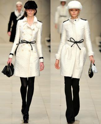 Cómo combinar un abrigo blanco - Blanco y negro