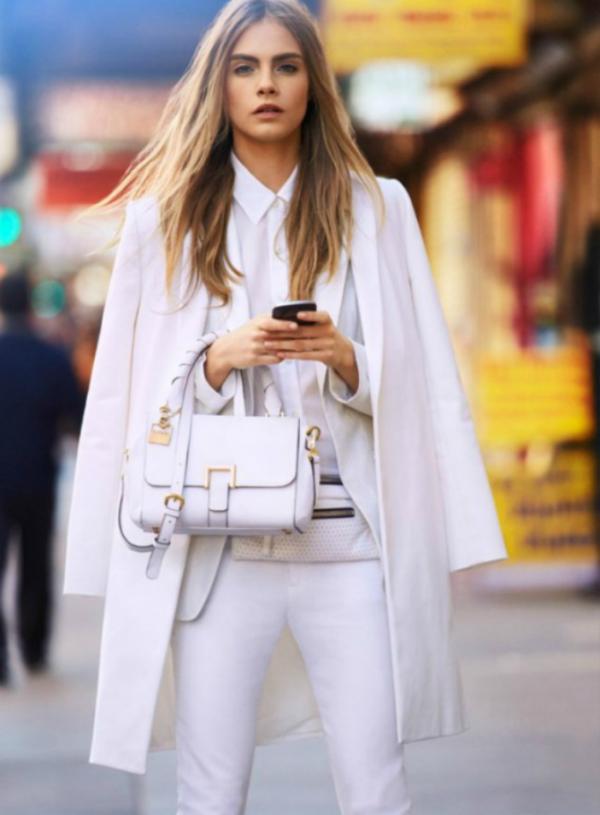 Cómo combinar un abrigo blanco - Puro blanco