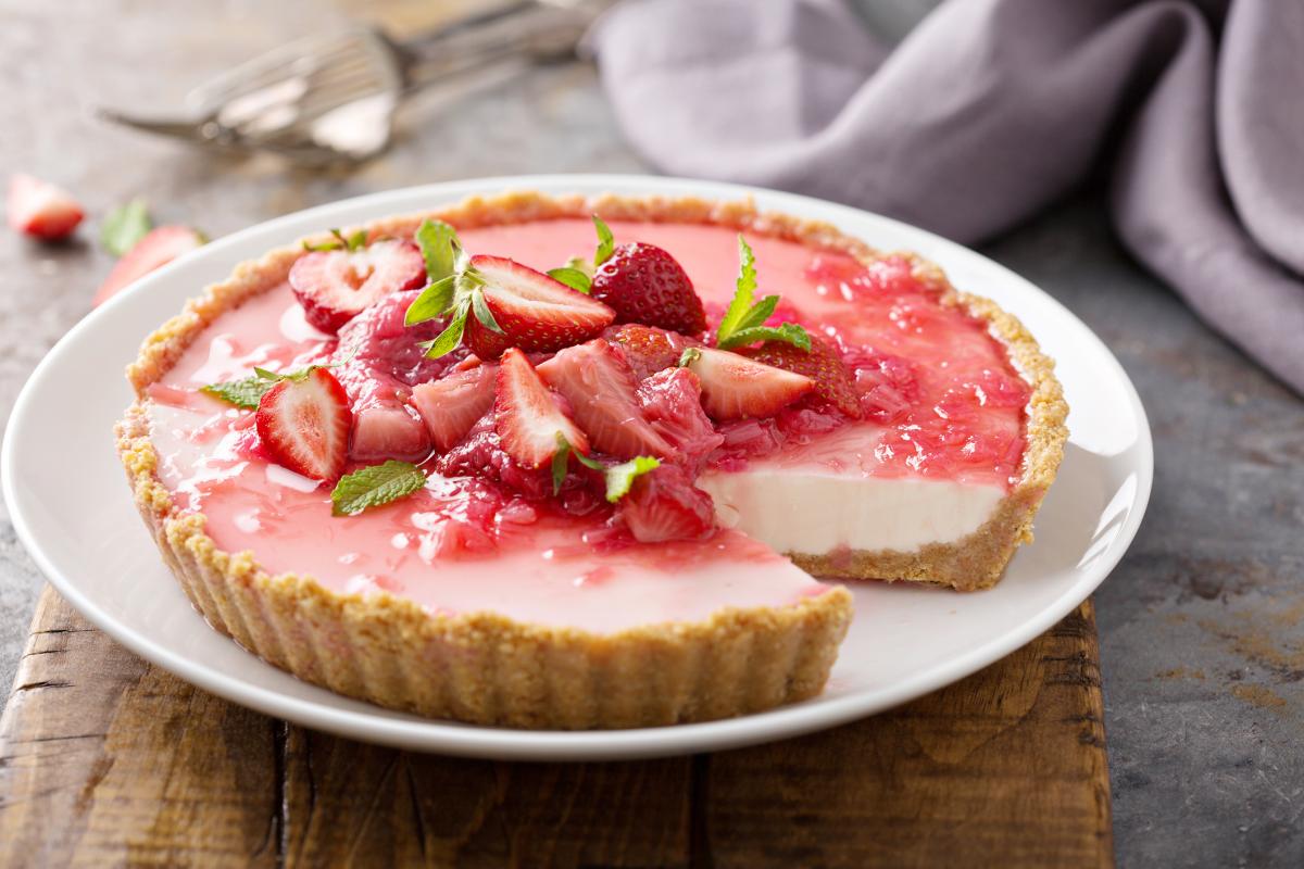 Cómo hacer cheesecake de fresa sin horno