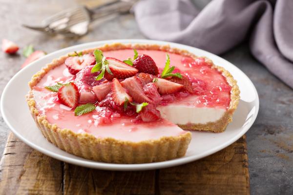 Cómo hacer cheesecake de fresa sin horno