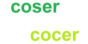 Cuál es la diferencia entre coser y cocer