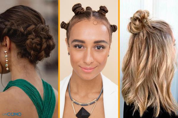 Tipos de peinados con moño