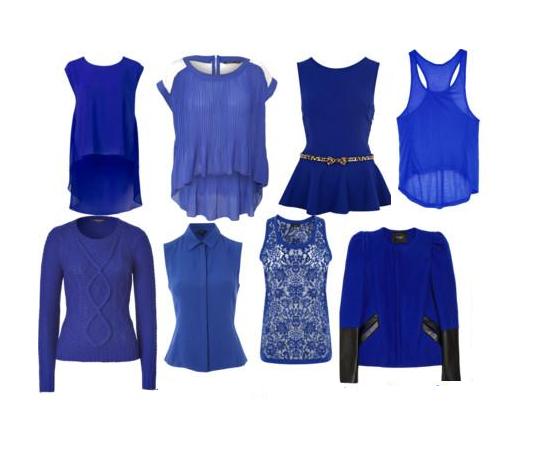 Cómo combinar una camiseta azul eléctrico