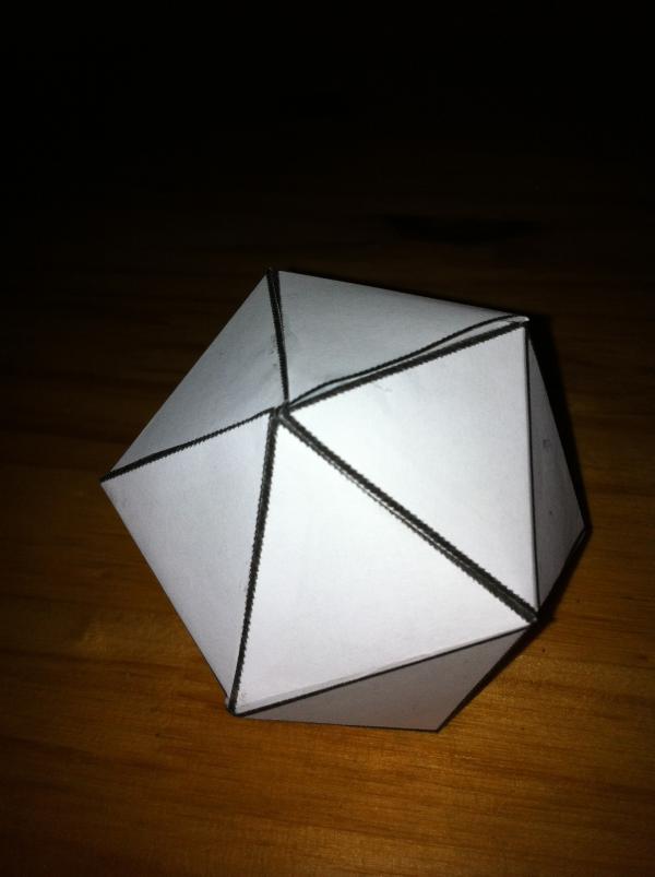 Cómo hacer un icosaedro