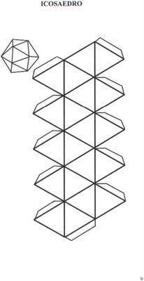 Cómo hacer un icosaedro - Paso 1