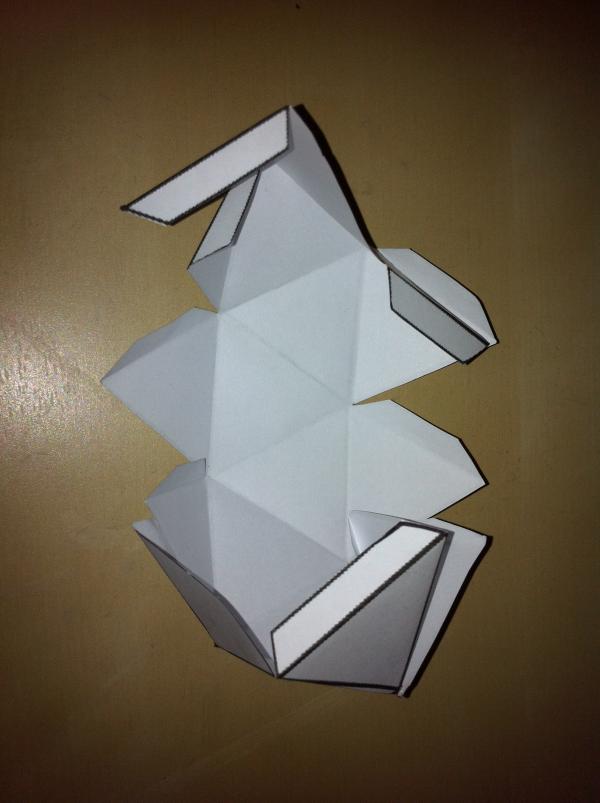 Cómo hacer un icosaedro - Paso 4