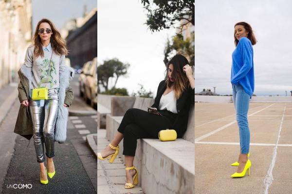 Zapatos de vestir amarillos cheap