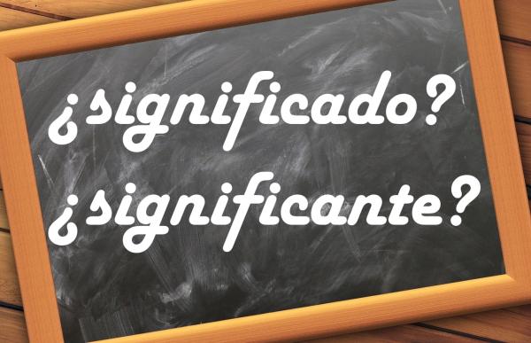 Diferencia entre significado y significante