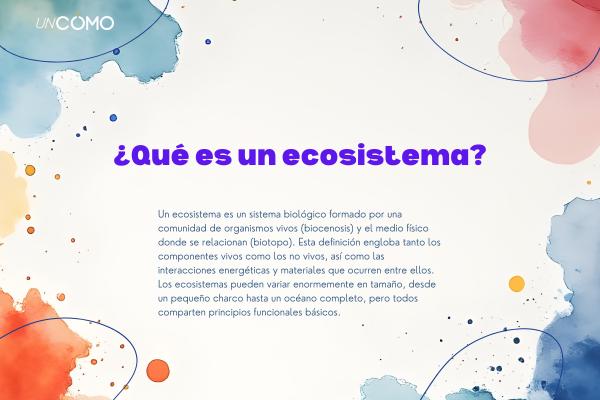 Tipos de ecosistemas y características principales