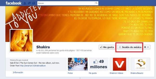 Cómo puedo escuchar música desde Facebook