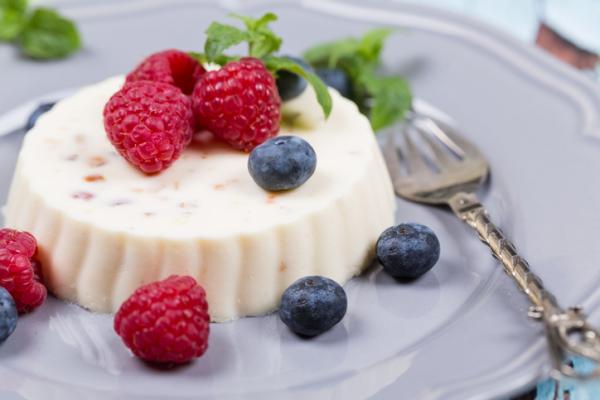 Cómo hacer gelatina de queso crema