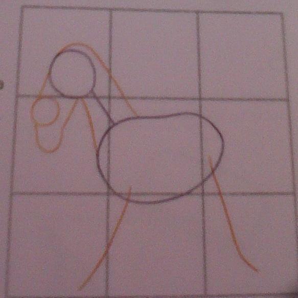 Cómo dibujar un caballo - Paso 2