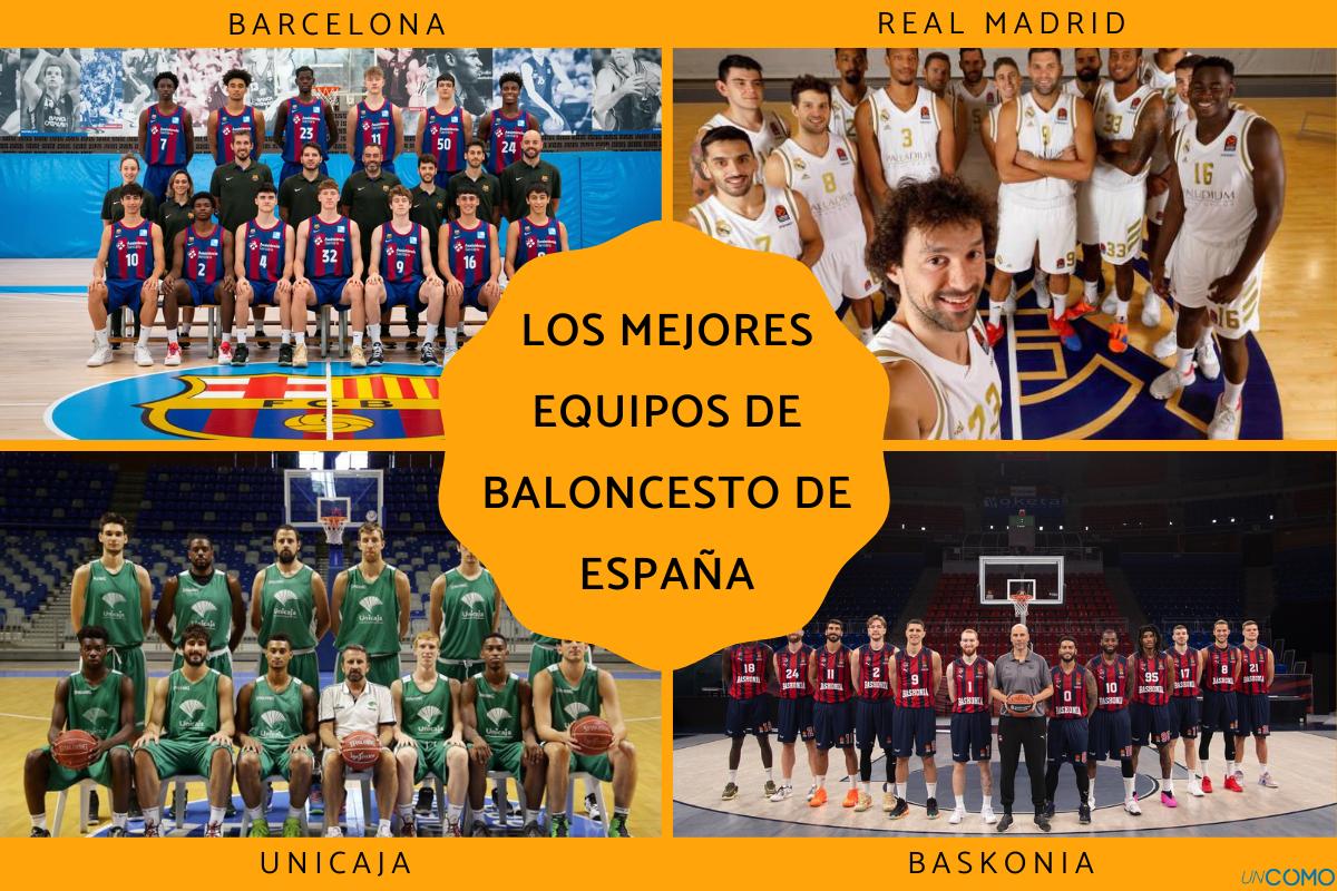 Los mejores equipos de baloncesto de España