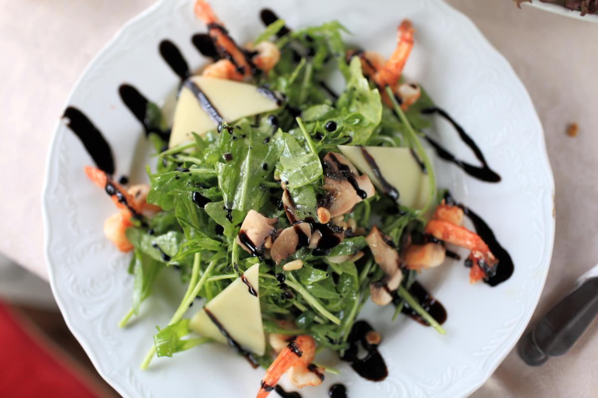 Cómo hacer una ensalada en Navidad