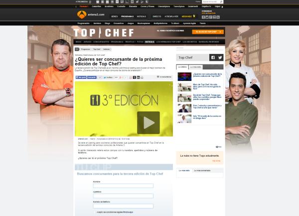 Cómo participar en Top Chef España - Paso 3