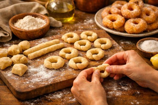 Rosquillas de Carnaval: receta típica gallega - Paso 4