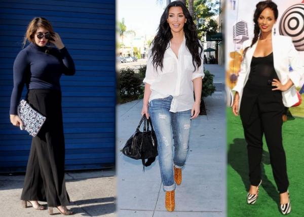 pantalones para piernas gordas