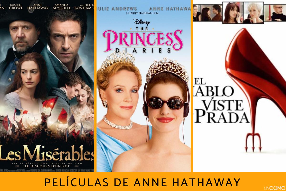 Películas de Anne Hathaway: un recorrido por su filmografía