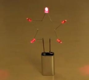 Cómo hacer luces de navidad con Leds