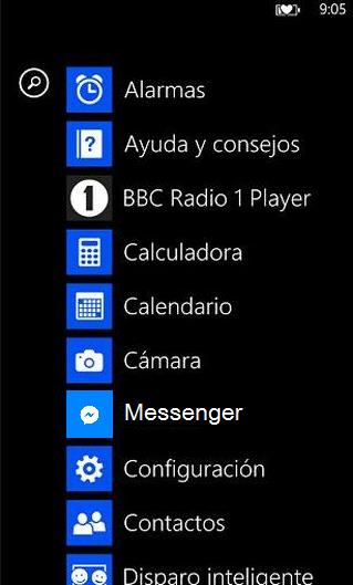 Cómo desinstalar Facebook Messenger - Cómo desinstalar Facebook Messenger en Windows Phone