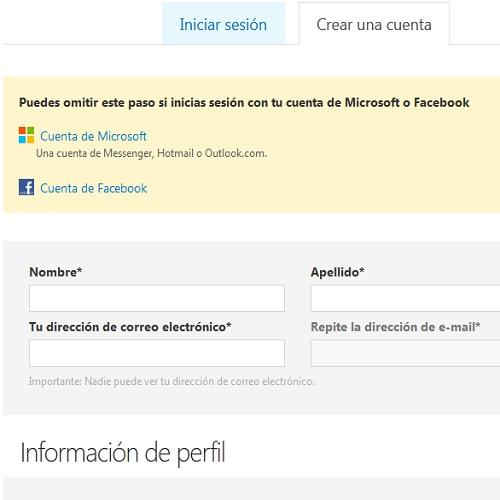 Cómo crear una cuenta de Skype - Paso 3