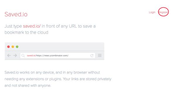 Cómo guardar enlaces en la nube - Paso 2