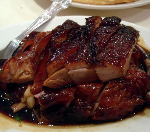 Cómo hacer pato al horno con fruta