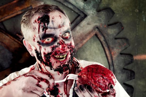 Buenos disfraces caseros para Halloween - Zombie