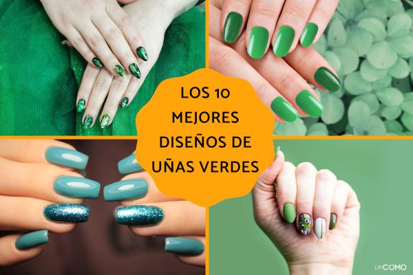 Diseños de uñas verdes para una manicura espectacular