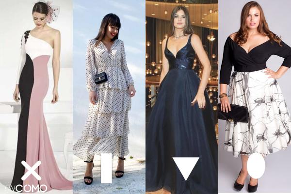 Cómo vestir para una boda de noche - Escoge un modelo según tu tipo de cuerpo 