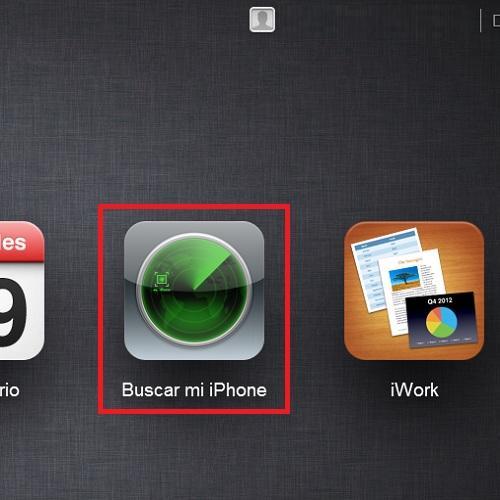 Cómo encontrar mi iPhone - Paso 3