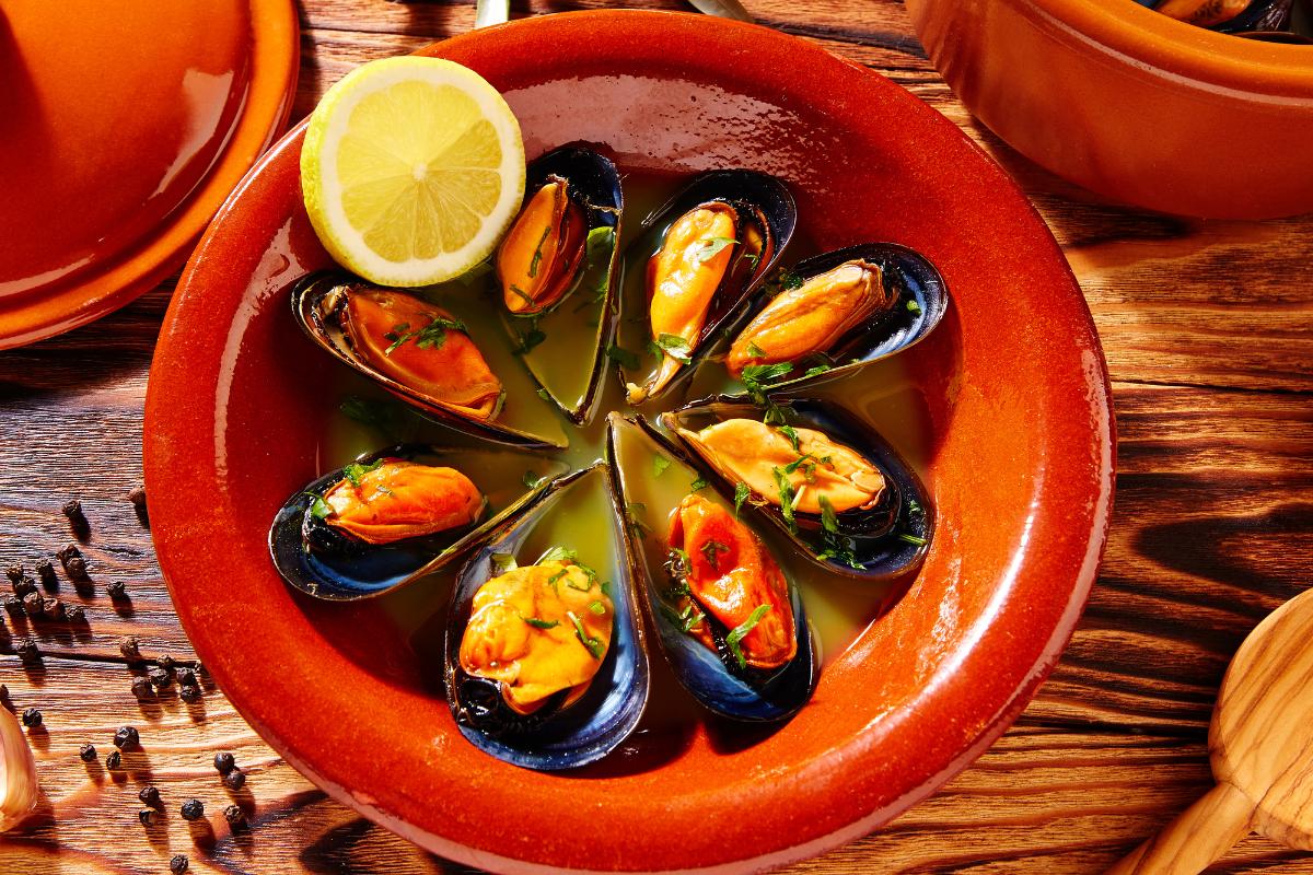 Cómo hacer mejillones al vapor