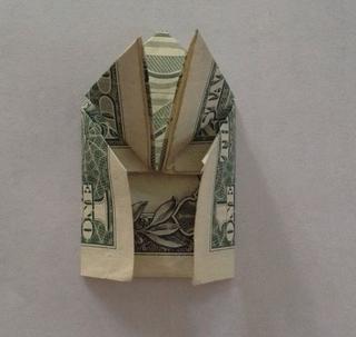 Cómo hacer un corazón con un billete - Paso 5