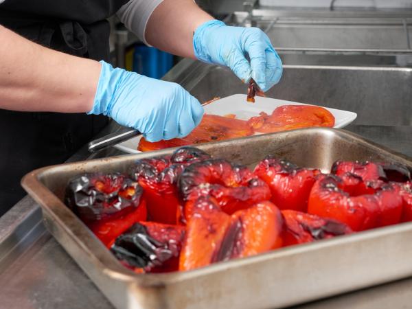 Cómo asar pimientos en el horno - Paso 7